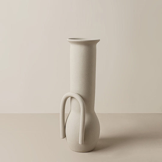 All-White Minimalist Vase