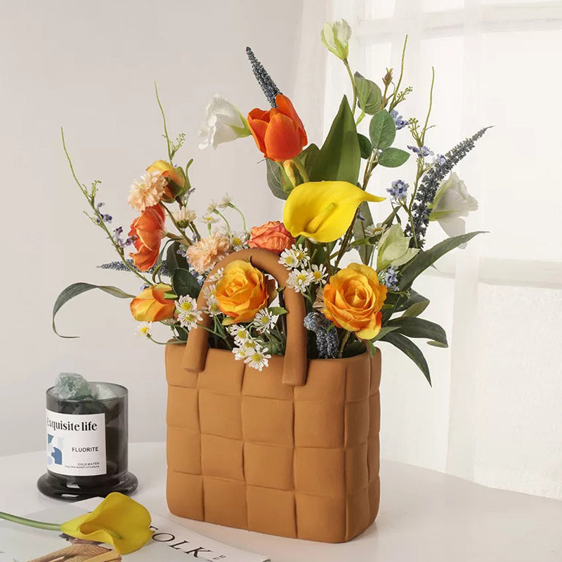 HandBag Flower Vase