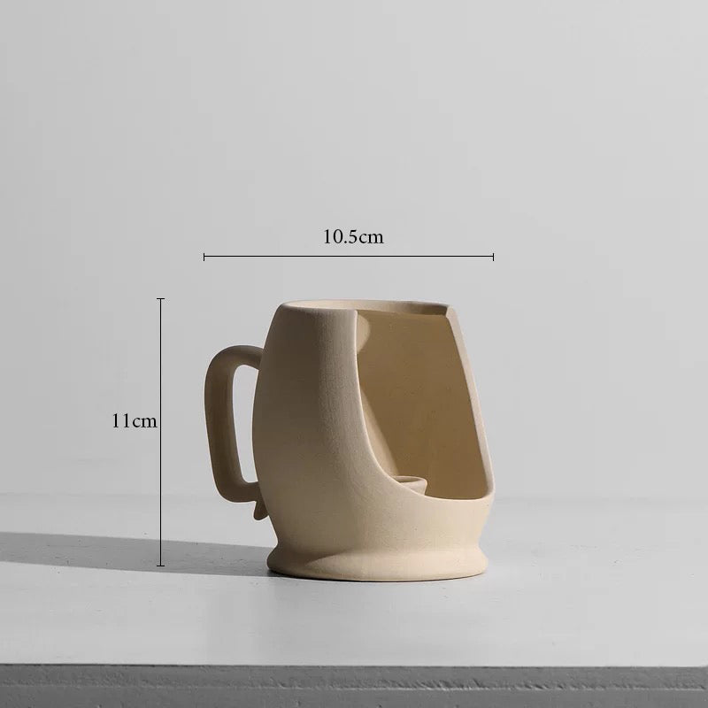 Blanc Minimalist Vase