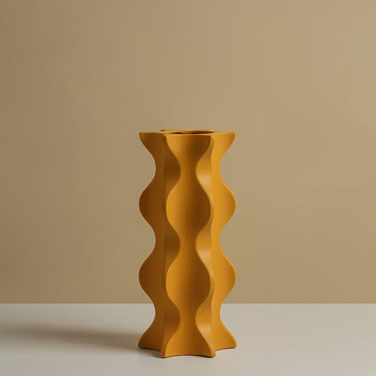 Zig Zag Ceramic Vase